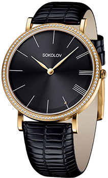 

fashion наручные женские часы Sokolov 210.02.00.001.04.01.2. Коллекция Harmony
