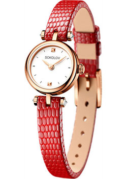 fashion наручные  женские часы Sokolov 215.01.00.000.01.03.2. Коллекция About you - фото 1
