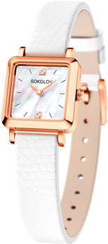 

fashion наручные женские часы Sokolov 231.01.00.000.05.02.2. Коллекция Diva