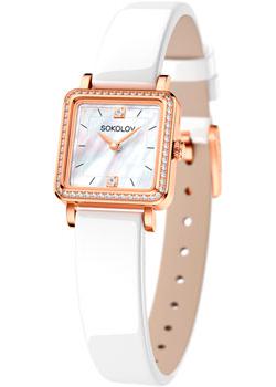 

fashion наручные женские часы Sokolov 232.01.00.001.05.05.2. Коллекция Diva