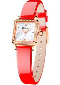 

fashion наручные женские часы Sokolov 232.01.00.001.05.06.2. Коллекция Diva