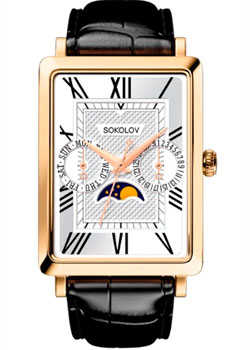 

fashion наручные мужские часы Sokolov 233.02.00.000.01.01.3. Коллекция Credo
