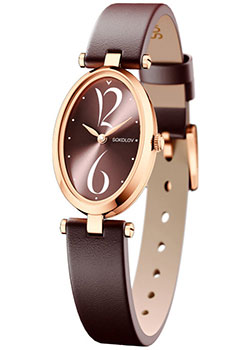 

fashion наручные женские часы Sokolov 235.01.00.000.07.08.2. Коллекция Allure