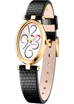 

fashion наручные женские часы Sokolov 235.02.00.000.03.01.2. Коллекция Allure