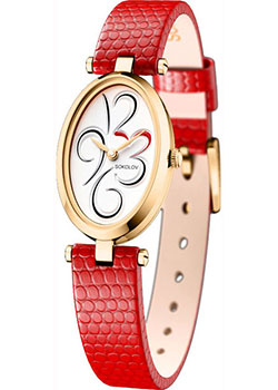 

fashion наручные женские часы Sokolov 235.02.00.000.03.03.2. Коллекция Allure