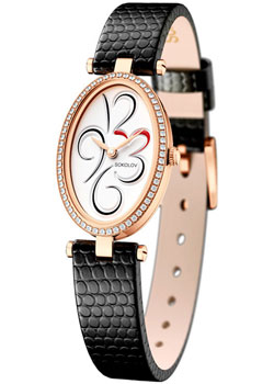 

fashion наручные женские часы Sokolov 236.01.00.100.03.01.2. Коллекция Allure