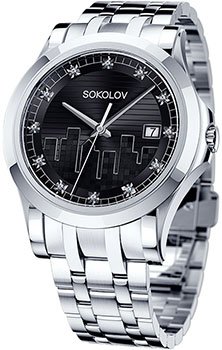 fashion наручные  женские часы Sokolov 303.71.00.000.02.01.2. Коллекция My World - фото 1