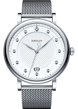 fashion наручные  женские часы Sokolov 318.71.00.000.04.01.2. Коллекция Enigma - фото 1