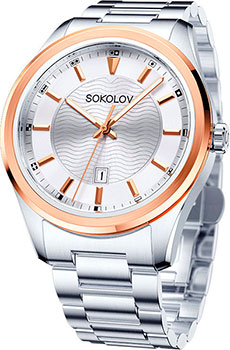 fashion наручные  мужские часы Sokolov 319.76.00.000.04.01.3. Коллекция My world - фото 1