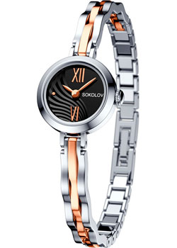 

fashion наручные женские часы Sokolov 334.76.00.000.05.01.2. Коллекция About you