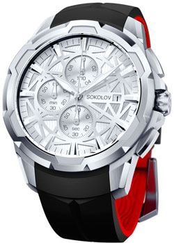 fashion наручные  мужские часы Sokolov 344.71.00.000.01.01.3. Коллекция My world - фото 1