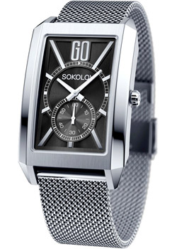 fashion наручные  мужские часы Sokolov 351.71.00.000.02.04.3. Коллекция I Want - фото 1