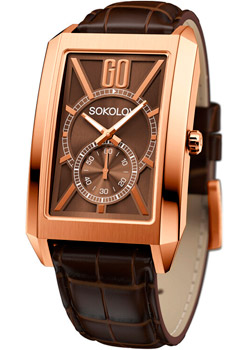 fashion наручные  мужские часы Sokolov 351.73.00.000.05.03.3. Коллекция I Want - фото 1