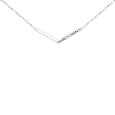 

Серебряное колье 94070088
