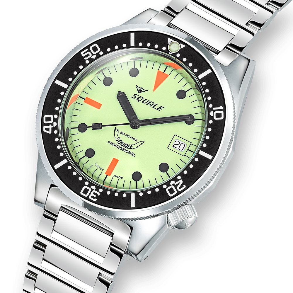 Часы Squale 1521FULL.SQ20L - купить мужские наручные часы в