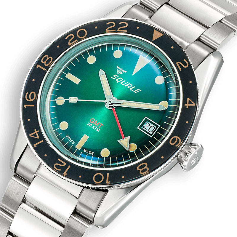 Squale SUB-39GMGR.BR22