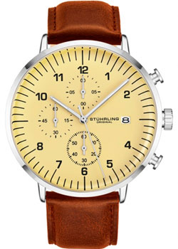 мужские часы Stuhrling Original 3911L.3. Коллекция Monaco - фото 1
