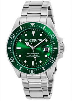 

мужские часы Stuhrling Original 3950.3. Коллекция Aquadiver