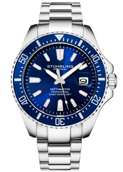 

мужские часы Stuhrling Original 3950A.2. Коллекция Aquadiver