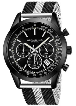 мужские часы Stuhrling Original 3975.3. Коллекция Aquadiver - фото 1