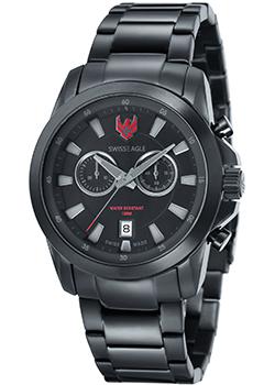 

Швейцарские наручные мужские часы Swiss Eagle SE-9055-77. Коллекция Zermatt