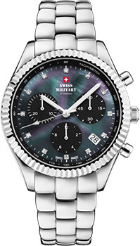 Швейцарские наручные  женские часы Swiss Military SM30207.01. Коллекция Elegant Sports