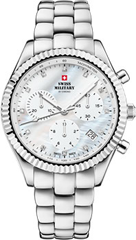 Швейцарские наручные  женские часы Swiss Military SM30207.02. Коллекция Elegant Sports