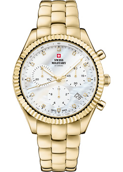 Швейцарские наручные  женские часы Swiss Military SM30207.03. Коллекция Elegant Sports