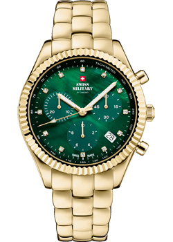 Швейцарские наручные  женские часы Swiss Military SM30207.04. Коллекция Elegant Sports