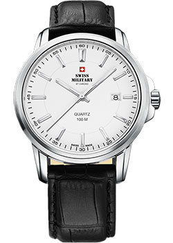 Швейцарские наручные  мужские часы Swiss Military SM34039.07. Коллекция Classic