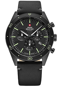 Швейцарские наручные  мужские часы Swiss Military SM34079.08. Коллекция Vintage-Style Sports