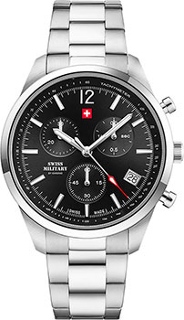 

Швейцарские наручные мужские часы Swiss Military SM34097.01. Коллекция Classic