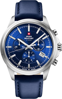 

Швейцарские наручные мужские часы Swiss Military SM34107.12. Коллекция Sports Chronograph