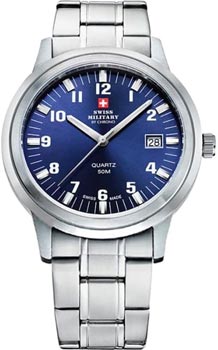 Швейцарские наручные  мужские часы Swiss Military SMP36004.03. Коллекция Classic - фото 1