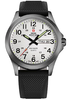 Швейцарские наручные  мужские часы Swiss Military SMP36040.21. Коллекция Day Date - фото 1