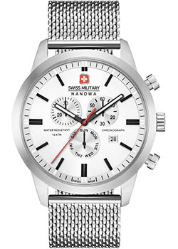 

Швейцарские наручные мужские часы Swiss military hanowa 06-3308.04.001. Коллекция Chrono Classic