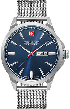 

Швейцарские наручные мужские часы Swiss military hanowa 06-3346.04.003. Коллекция Day Date Classic