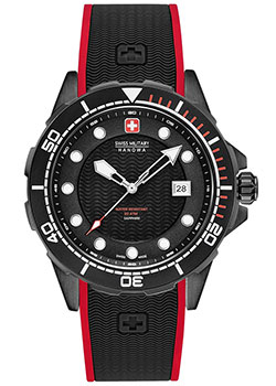 

Швейцарские наручные мужские часы Swiss military hanowa 06-4315.13.007. Коллекция Neptune Diver