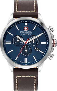 

Швейцарские наручные мужские часы Swiss military hanowa 06-4332.04.003.05. Коллекция Chrono Classic II