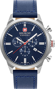 

Швейцарские наручные мужские часы Swiss military hanowa 06-4332.04.003. Коллекция Chrono Classic II