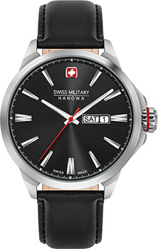 

Швейцарские наручные мужские часы Swiss military hanowa 06-4346.04.007.07. Коллекция Day Date Classic