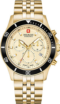 

Швейцарские наручные мужские часы Swiss military hanowa 06-5331.02.002. Коллекция Flagship Chrono II