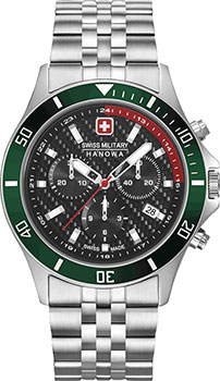 

Швейцарские наручные мужские часы Swiss military hanowa 06-5337.04.007.06. Коллекция Flagship Racer Chrono