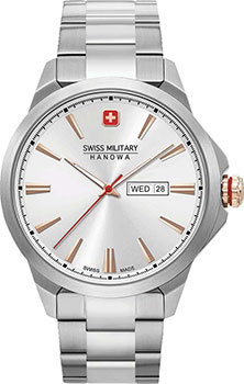 

Швейцарские наручные мужские часы Swiss military hanowa 06-5346.04.001. Коллекция Day Date Classic