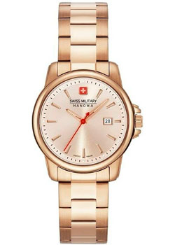 Швейцарские наручные  женские часы Swiss military hanowa 06-7230.7.09.010. Коллекция Swiss Recruit Lady II