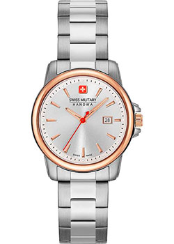 Швейцарские наручные  женские часы Swiss military hanowa 06-7230.7.12.001. Коллекция Swiss Recruit Lady II