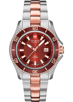 

Швейцарские наручные женские часы Swiss military hanowa 06-7296.12.005. Коллекция Nautila