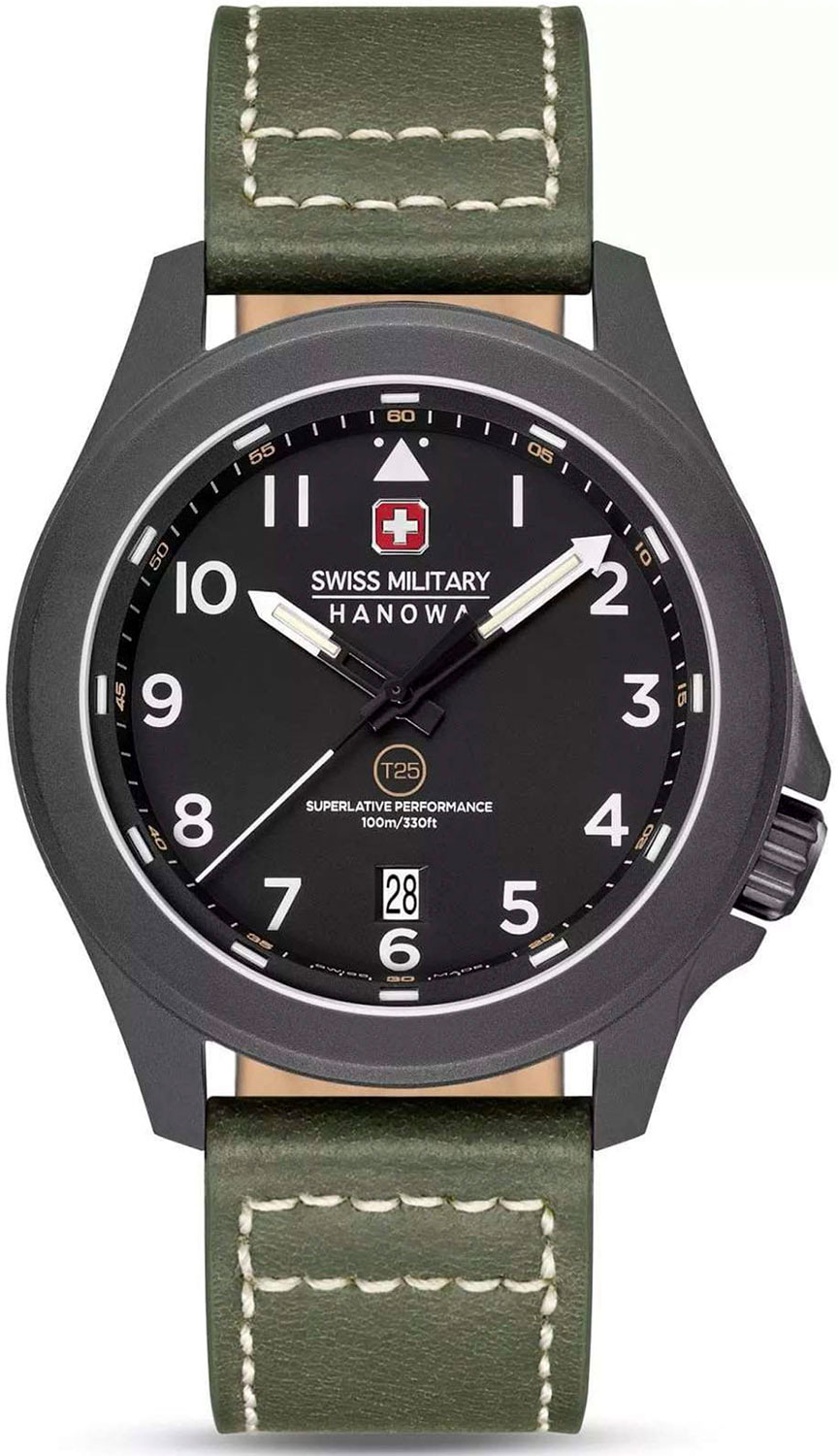 

Швейцарские наручные мужские часы Swiss military hanowa SMWGB0005240. Коллекция Fieldmaster Tritium