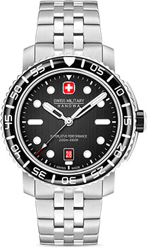 

Швейцарские наручные мужские часы Swiss military hanowa SMWGH0001702. Коллекция Black Marlin