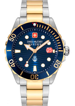 Швейцарские наручные  мужские часы Swiss military hanowa SMWGH2200360. Коллекция Offshore Diver II - фото 1